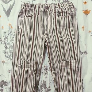 NWOT American Eagle Striped Hi-Rise Jegging